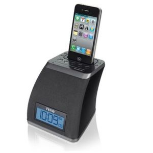 iHome iP21 Alarm Speaker Dock Clock for iPhone and iPod